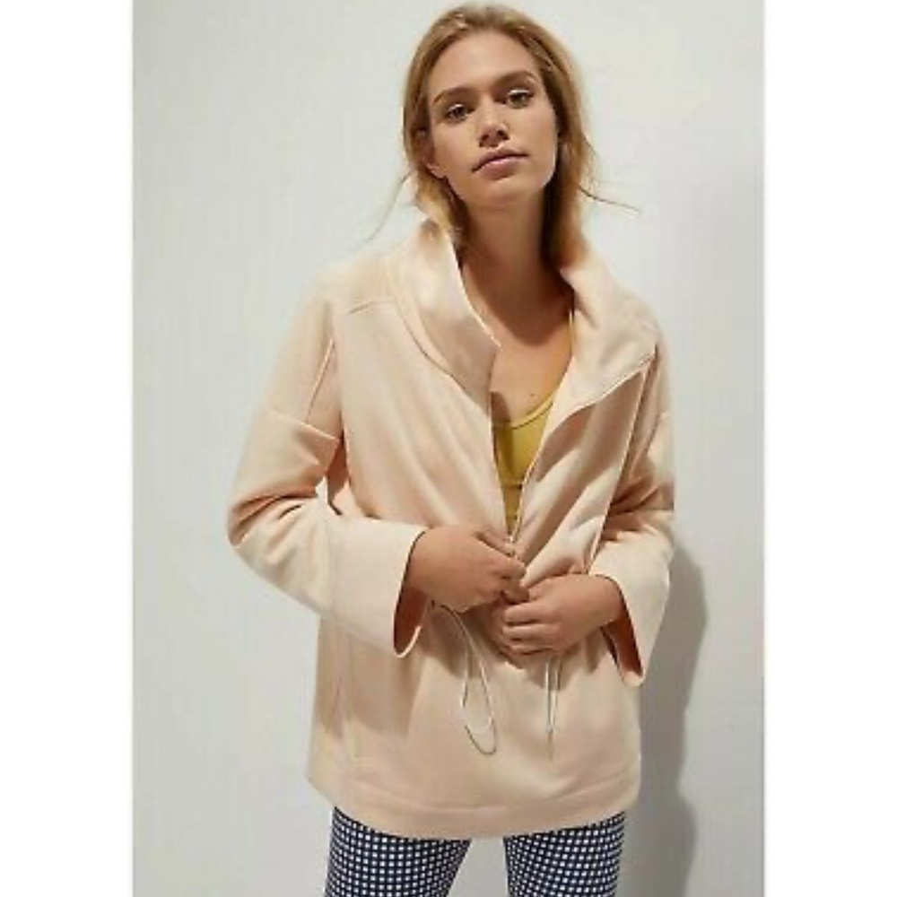Saturday/Sunday Freesia Quarter-Zip Pullover in Pink